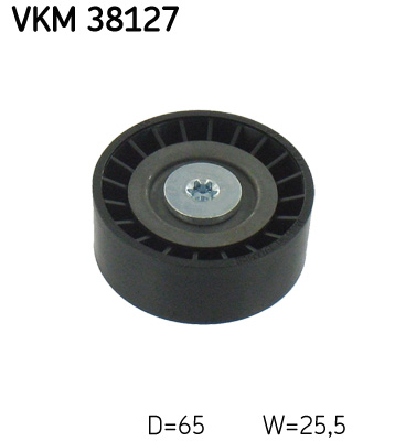 Galet enrouleur de courroie d'accessoires SKF VKM 38127